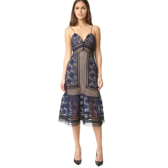 NWT SELF-PORTRAIT Lace Dress - Picture 6 of 11